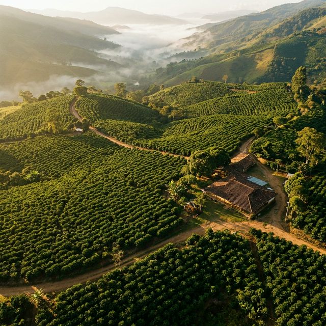 Colombian coffee farm