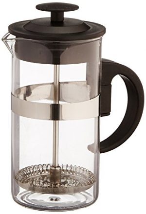 Barista Cafetiere French Press by Kaffe Maestro (Small – 11.8 oz, Black)